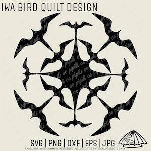 Iwa Bird Quilt Design SVG - Iwa Bird SVG - vogel silhouet SVG - Hawaii Svg - lasergravure Svg - strand Svg - vogels tijdens de vlucht Svg - Png