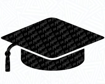 Graduation Cap SVG - Graduation SVG - Graduate SVG - Digital Download - Graduation Cap Clip Art - Graduation Cap Cut File