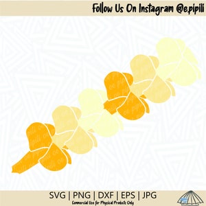 Puakenikeni Flower Lei SVG - Flower SVG - Puakenikeni SVG - Hawaii Svg - Lei Svg - Digital download - Cutting File - Clip Art