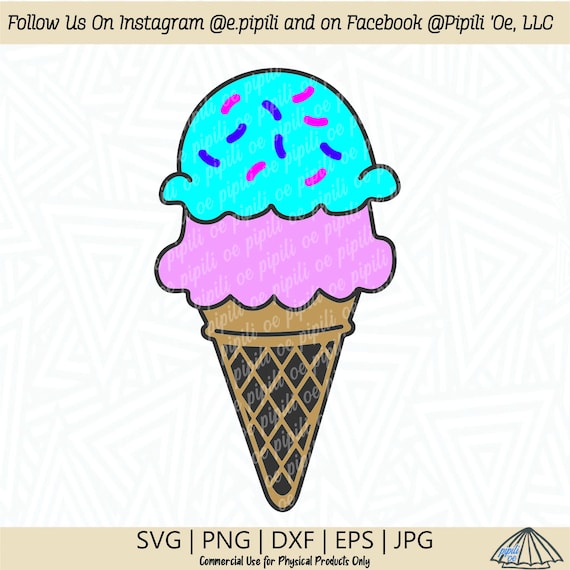 Double ice cream on sale cone
