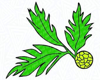 Arte digital Ulu SVG - Ulu SVG - Hawái SVG - Hawái Fruit Svg - Hawái Food Svg - Descarga digital - Pan de árbol Svg - Ulu Clip Art