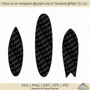 Surfboard Shapes SVG - Surfboard SVG - Surfboard Clip Art - Surfboard Cut File - Digital Download - Surfboard Png - Surfboard Dxf