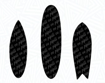 Surfboard Shapes SVG - Surfboard SVG - Surfboard Clip Art - Surfboard Cut File - Digital Download - Surfboard Png - Surfboard Dxf