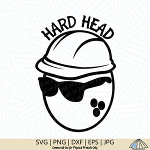 Hard Head Coconut SVG - Funny SVG - Hawaii Life