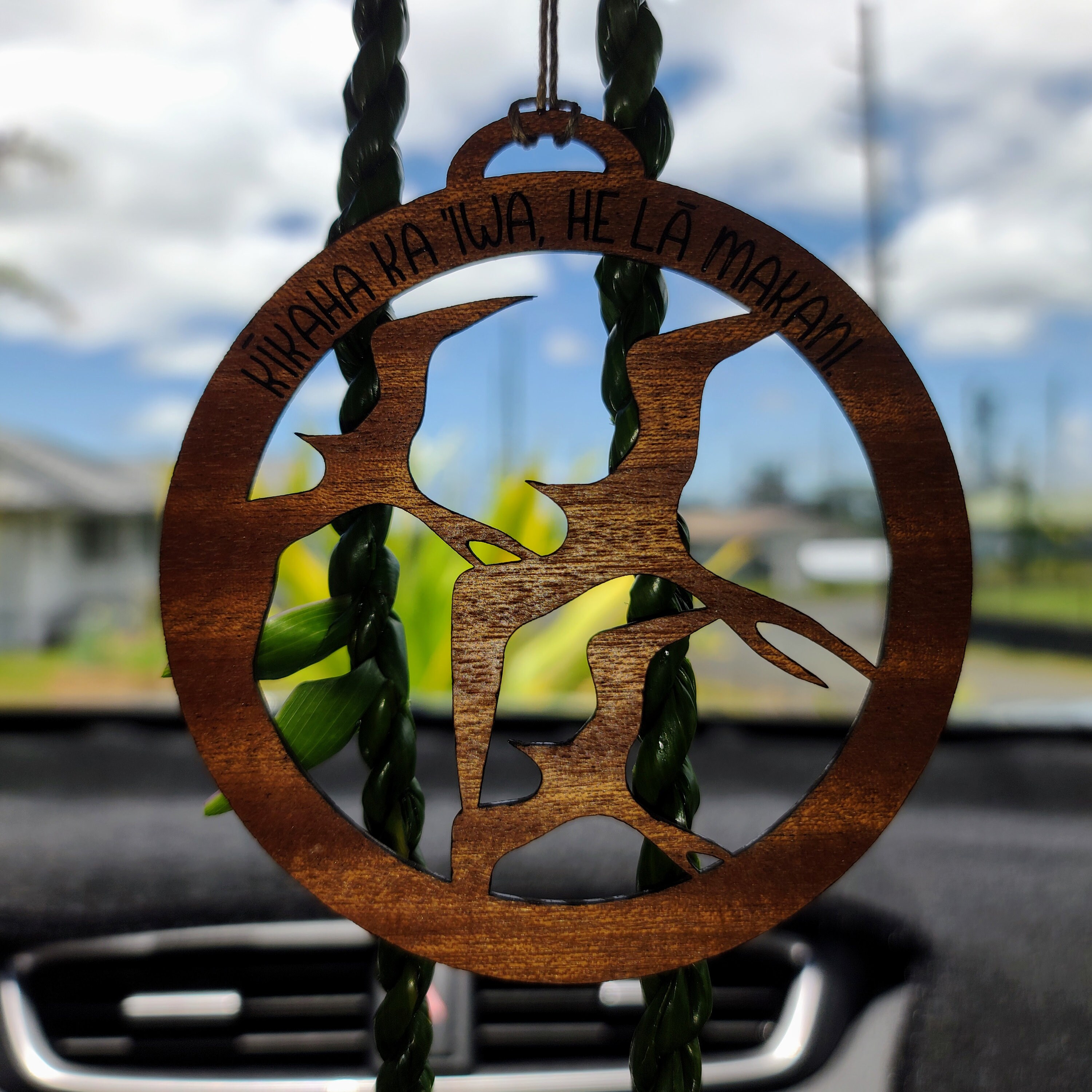 Iwa Bird Car Mirror Ornament Laser SVG Iwa Bird Laser SVG Etsy UK