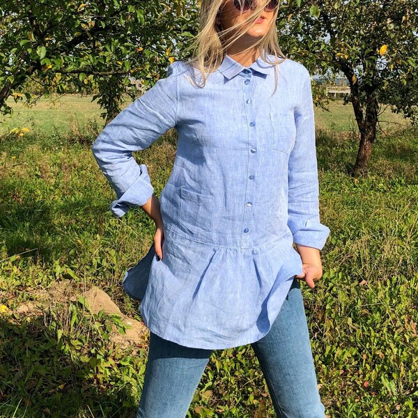 Lithuanian Linen Dress Etsy