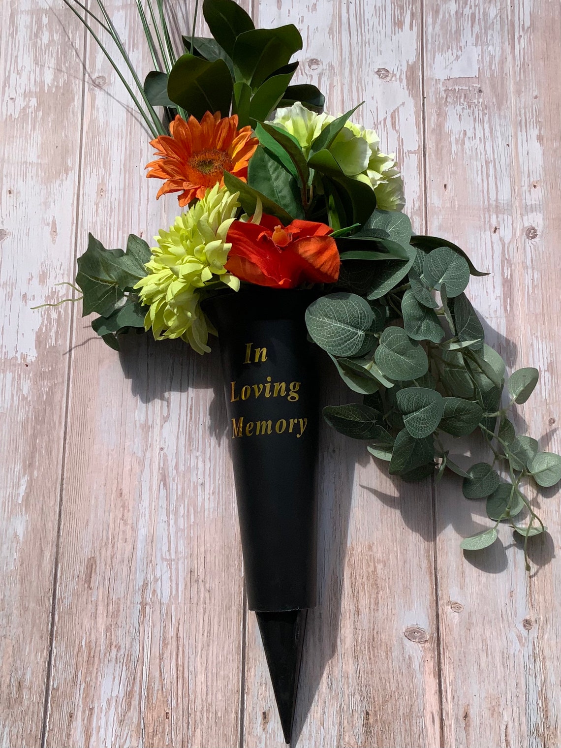 Graveside Vase funeral flowers grave grave flowers grave Etsy