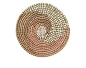 Basket Wall Decor, Wall Baskets, Hanger Wall Plate, Boho Wall Art, Wicker Round Bowl, Wicker Wall Tray, Bohemian Wall Decor, Wall Hanging.