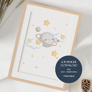 Póster para habitación infantil Imágenes de pared para habitación de bebé Póster infantil imprimible Regalo de bebé nacimiento Póster infantil Póster de bebé descargar