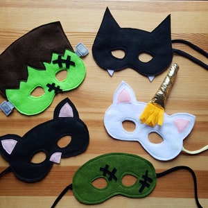 Felt Masks for Big Kids (and kids at heart)