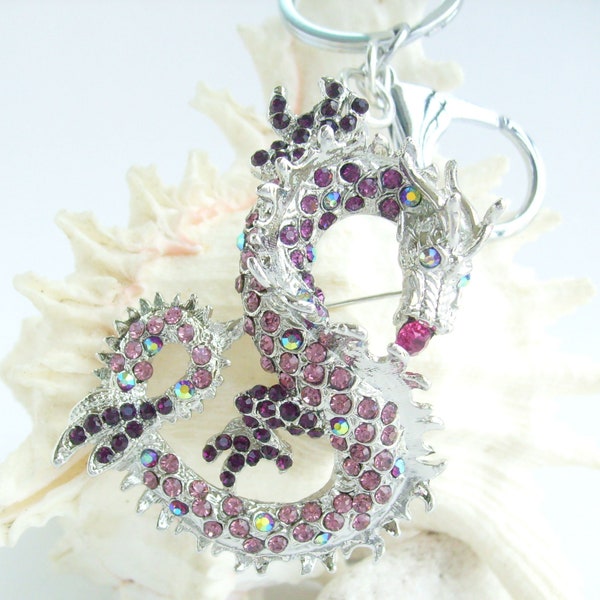 Dragon Key Chain Etsy