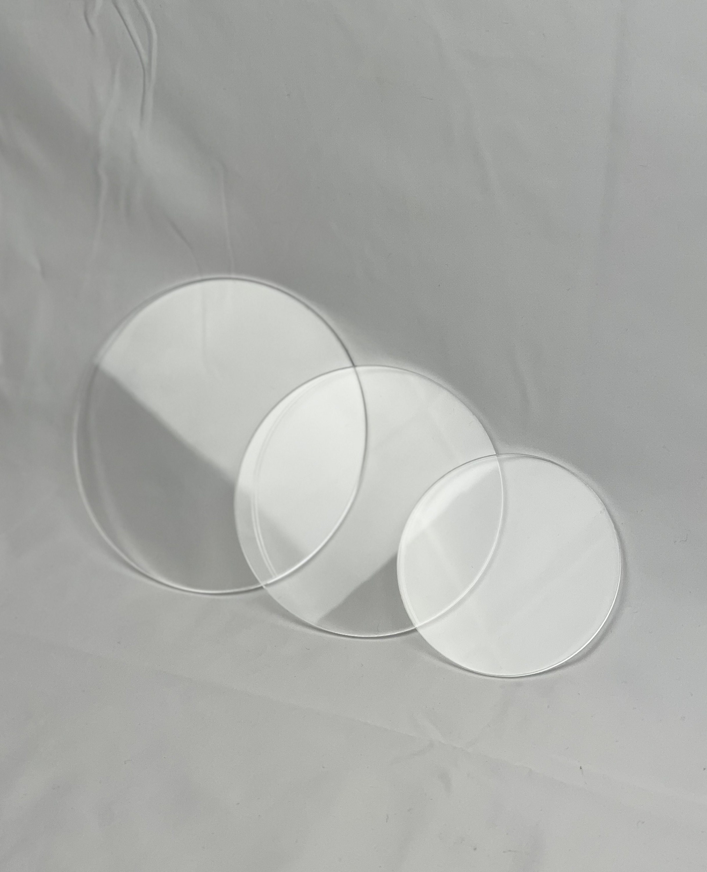 3mm Clear Acrylic Circle Blanks Various Sizes Available Etsy UK