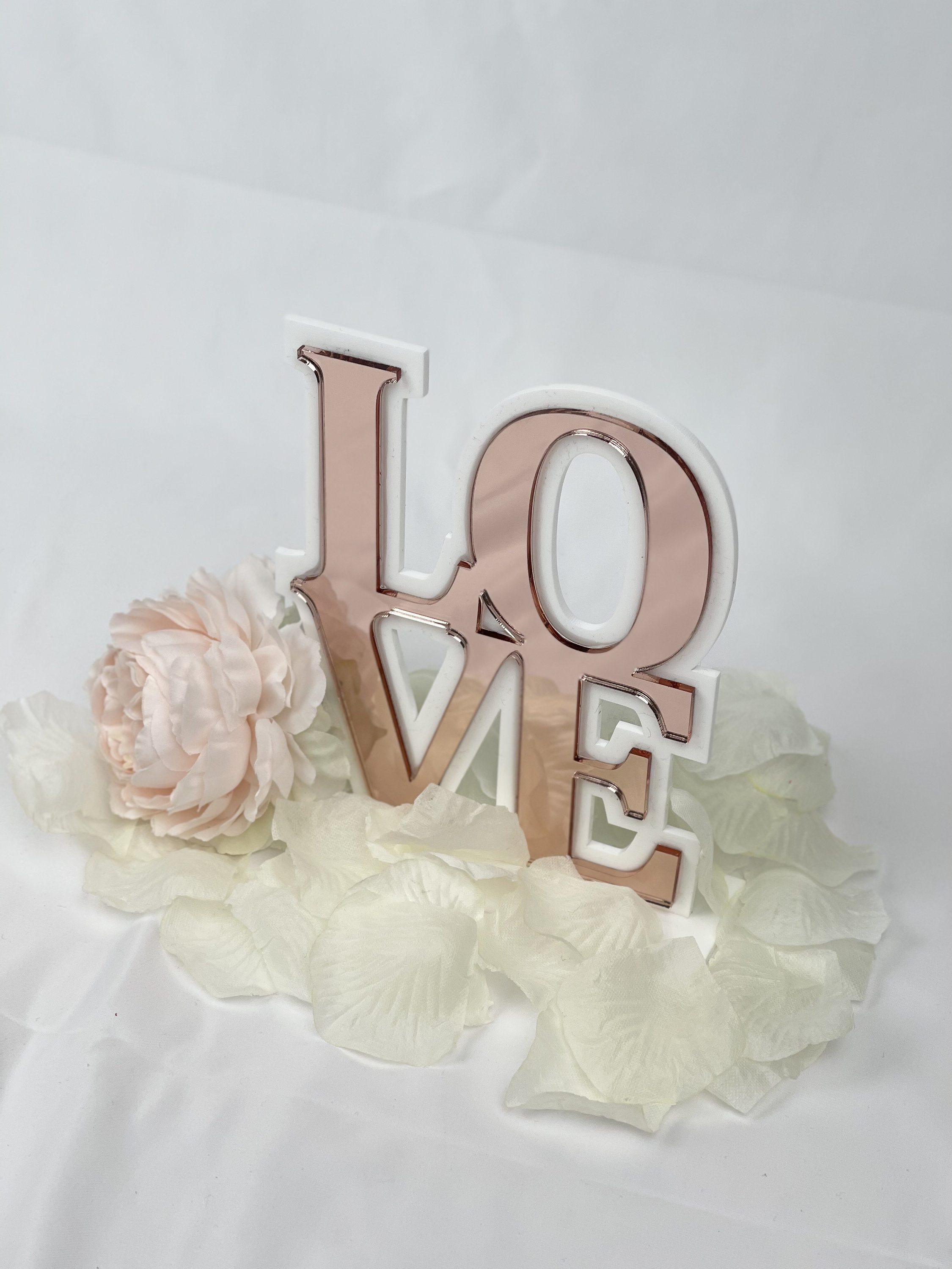 Acrylic LOVE Sign Home Decor Valentines Day Decor Etsy