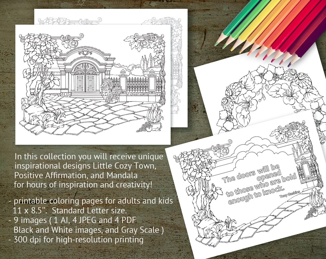 Little Cozy Town Coloring Page - Il 1140xN.4726550938 6lzp