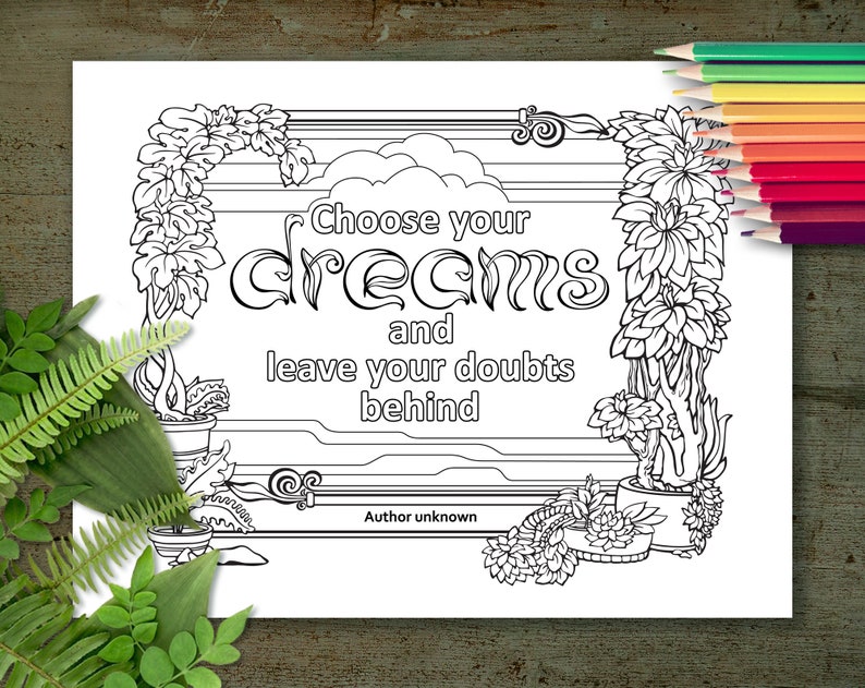 Little Cozy Town Coloring Page Printable Adult Coloring Etsy