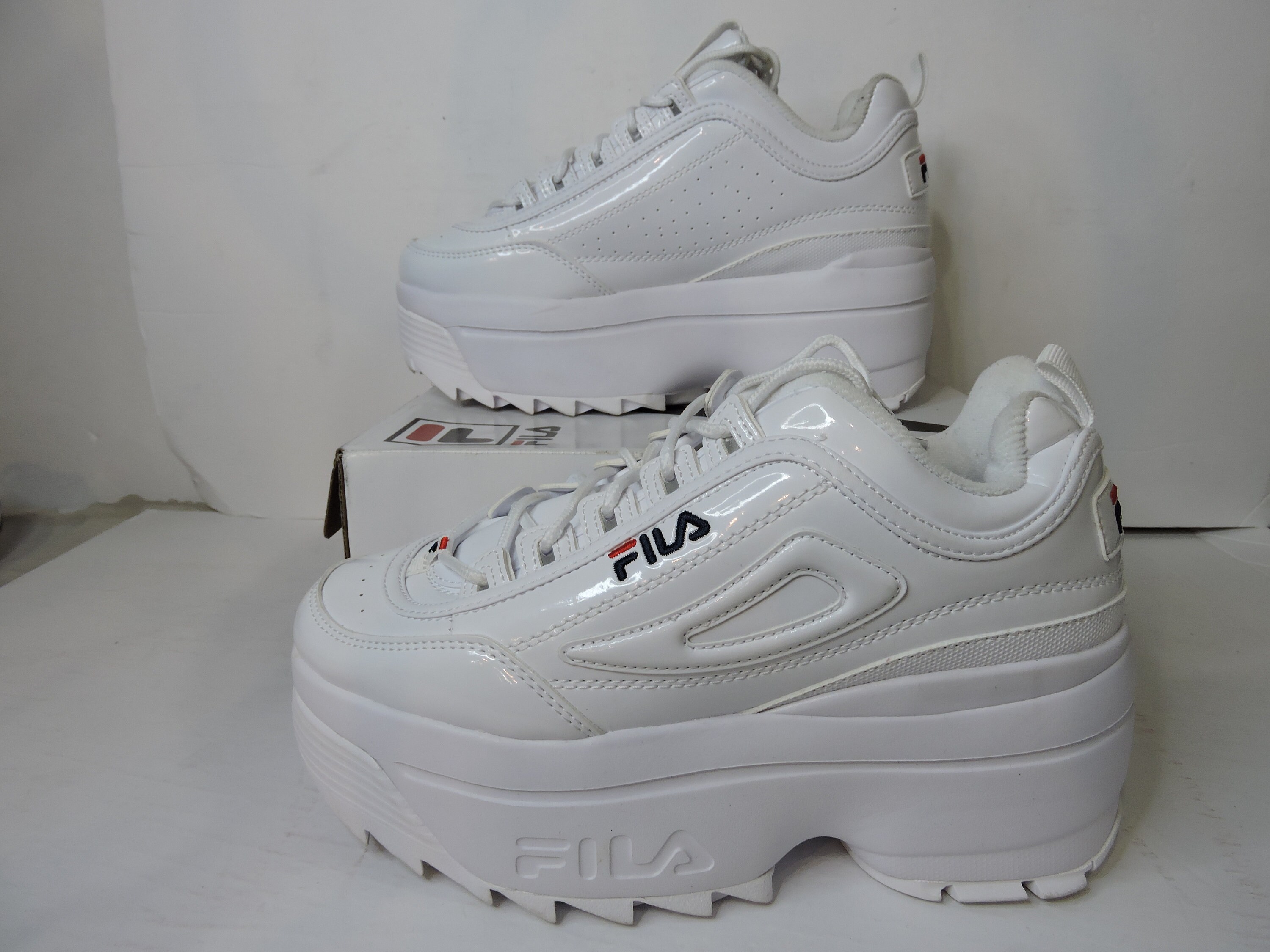 Fila wedge sneakers cheap