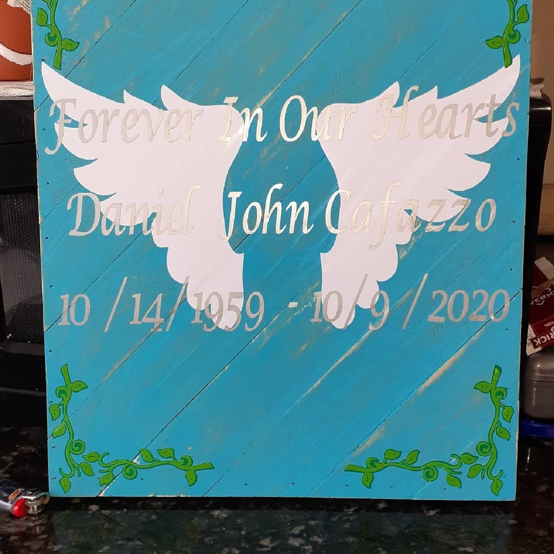 Custom Made Memorial Wall Placard Etsy