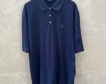 Vintage Oversize Polo Golf Ralph Lauren Polo Navy Blue - Size L