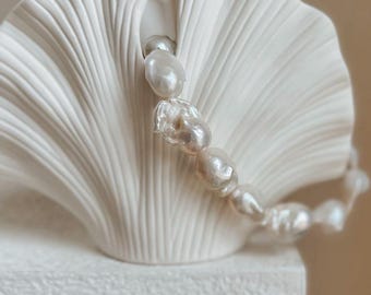 Barocke Süßwasserperlenkette | Everyday Schmuck | Choker