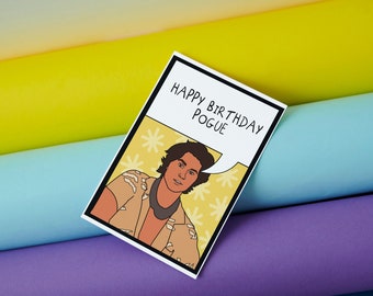 Outer Banks TV Show Birthday Card Happy Birthday Pogue John B Greeting Card