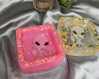 Alien Resin Ashtray