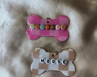 Custom Resin Dog Name Tags
