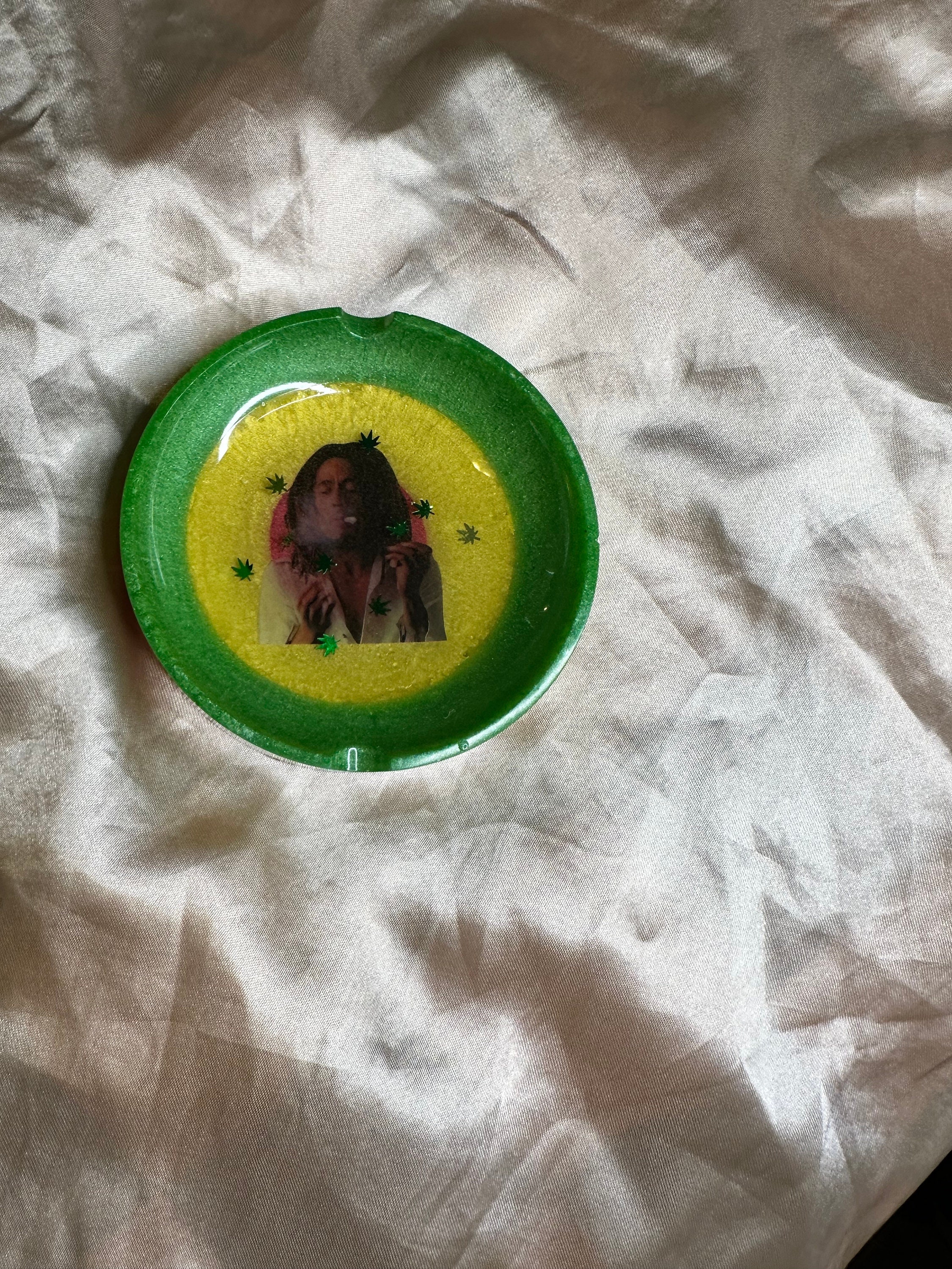 ラスタマン ボブ・マーリー レゲェ 灰皿 インテリア 小物置き