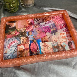 Custom resin tray/rolling tray