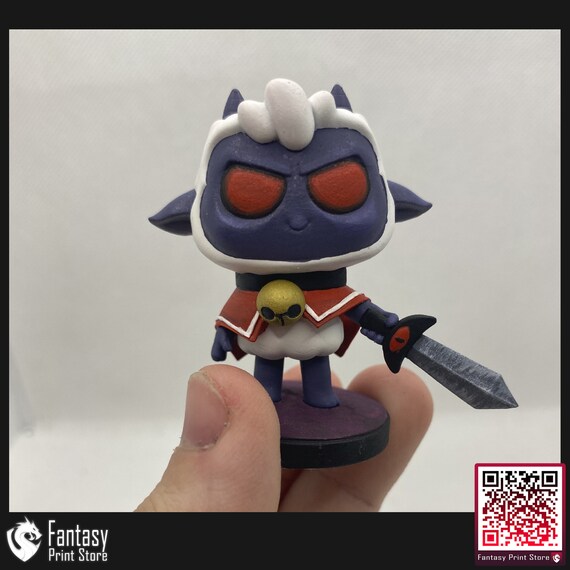 Lamb From Cult of the Lamb Painted and Unpainted Figure. Etsy