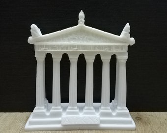パルテノン神殿の像、古代ギリシャのアクロポリスの彫刻、鋳造大理石