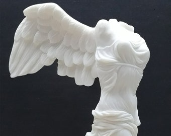 Nike Of Samothrace | The Winged Victory | 36cm-14in The Symbol of Victory Alabaster Handmade Sculpture Free Shipping - Free Tracking Number