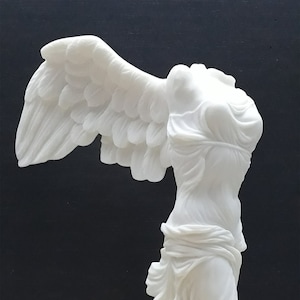 Nike Of Samothrace | The Winged Victory | 36cm-14in The Symbol of Victory Alabaster Handmade Sculpture Free Shipping - Free Tracking Number