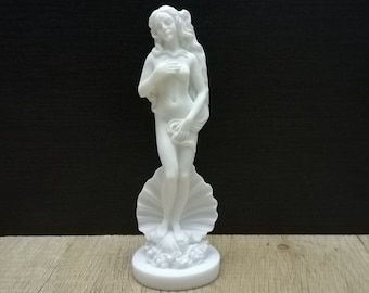 Birth of Goddess Aphrodite 16.5cm-6.5in Greek Goddess Venus Alabaster Handmade Sculpture  Free Shipping - Free Tracking Number