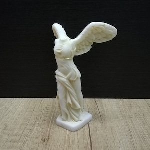 The Winged Victory of Samothrace 14cm - 5.51in The Symbol of Victory Alabaster Handmade Sculpture Free Shipping - Free Tracking Number