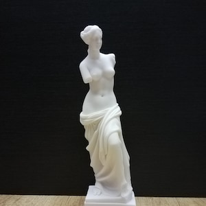 Venus de Milo  - Aphrodite 27cm-10.62in Alabaster Handmade Sculpture Free Shipping - Free Tracking Number