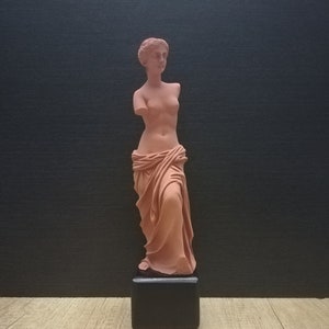 Venus de Milo - Aphrodite  10.62in - 27cm Museum Copy Alabaster & White Marble Handmade Sculpture Free Shipping - Free Tracking Number
