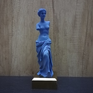 Venus de Milo - Aphrodite  10.03in - 25.5cm Museum Copy Alabaster & White Marble Handmade Sculpture Free Shipping - Free Tracking Number