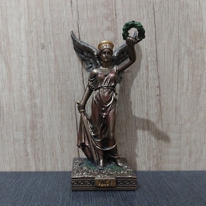Nike Of Samothrace The Winged Victory 9.7cm - 3.81in The Symbol of Victory Unique Details Mini Bronze Statue Free Shipping-Free Tracking