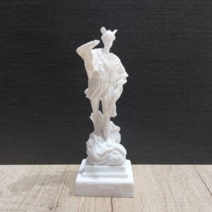 Vintage Egyptian ABHNA Statuette, Handmade Alabaster Vintage Egyptian ABHNA Statuette, Handmade Alabaster