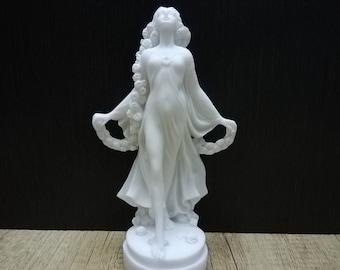 Proserpine - Perséphone, déesse du culte, des mythes et des mystères, sculpture faite main en albâtre 18 cm-7,08 po. Livraison gratuite - Numéro de suivi gratuit