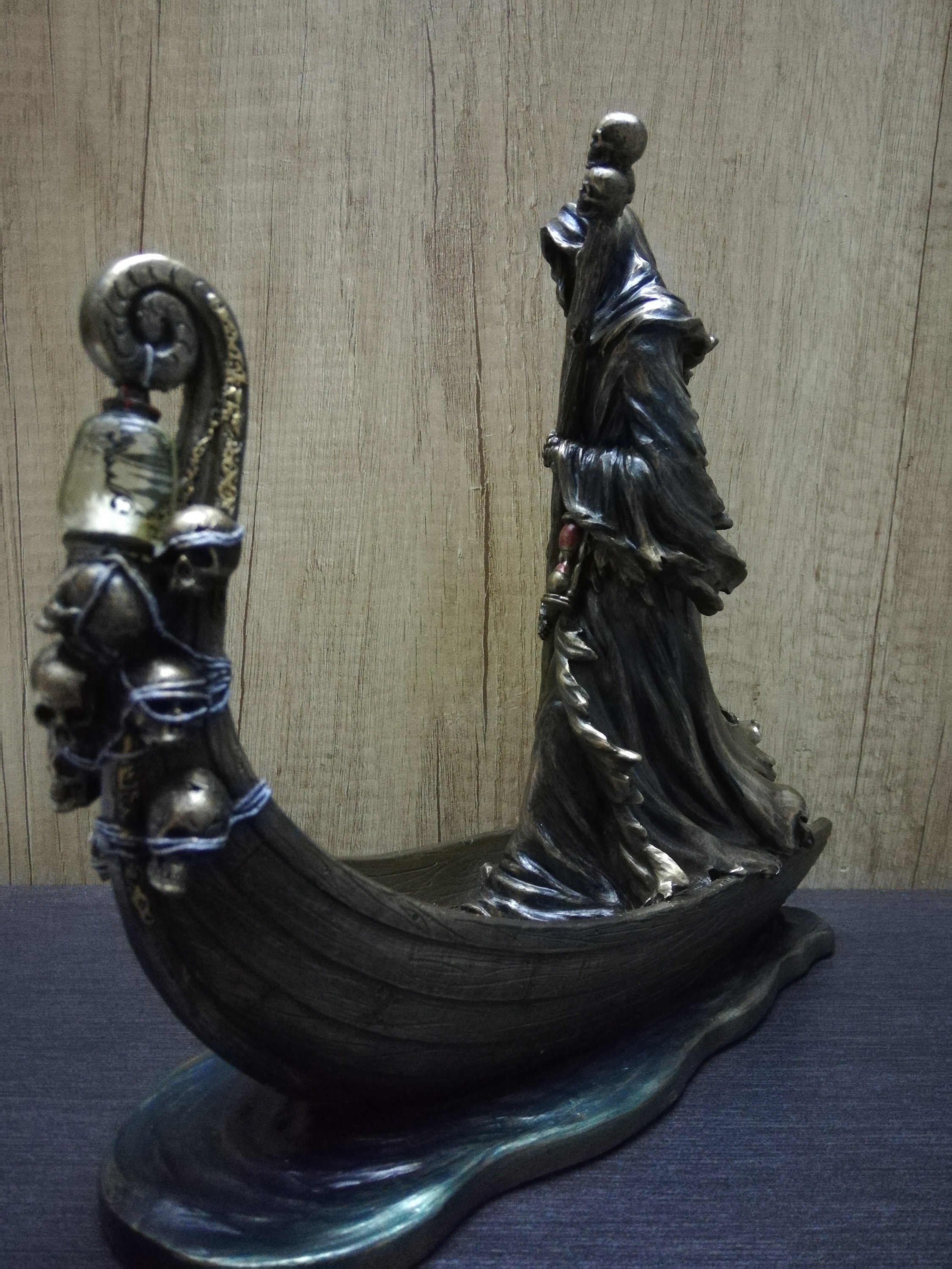Charon Statue: Greek Mythology Bronze Ferryman of Hades (25cm) - Etsy