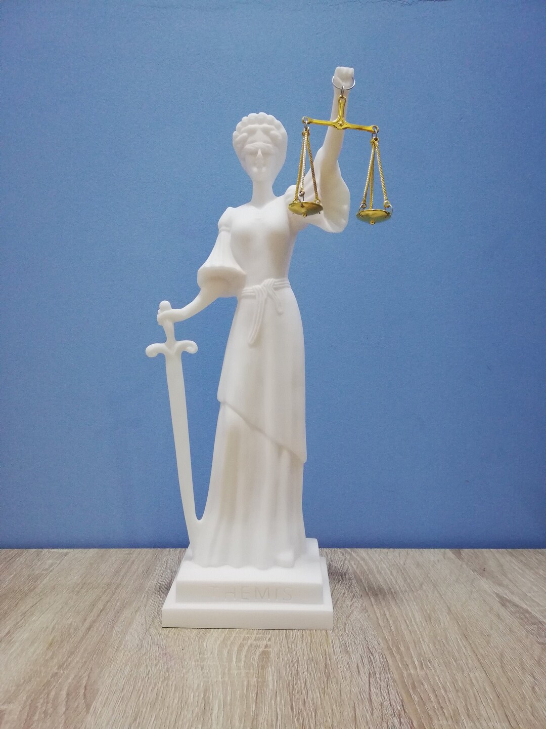 Buy Themis Goddess of Justice Greek Mythology 39cm15.35in Alabaster