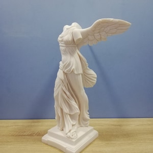 Nike Of Samothrace | The Winged Victory | 61cm-24&#39;&#39; The Symbol of Victory Alabaster Handmade Sculpture Free Shipping - Free Tracking Number