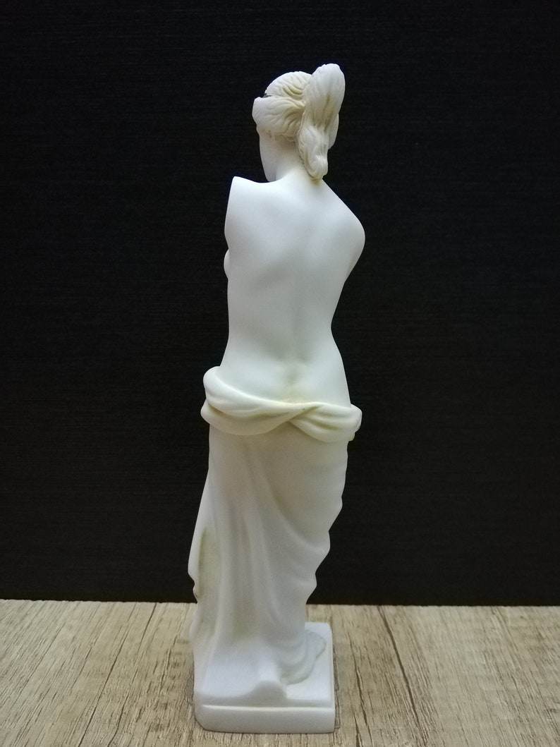 Handmade Alabaster Venus De Milo Statue - Greek Aphrodite Sculpture ...