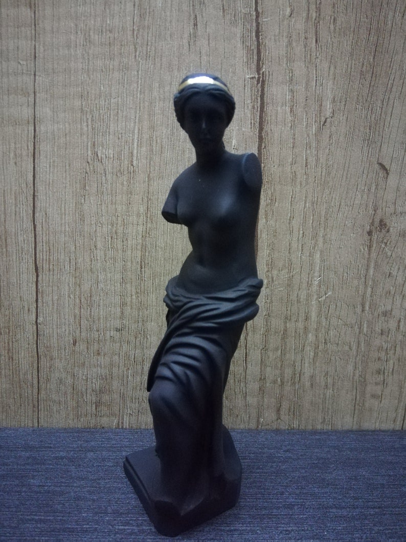 Handmade Alabaster Venus De Milo Statue - Aphrodite Sculpture (6.49in ...