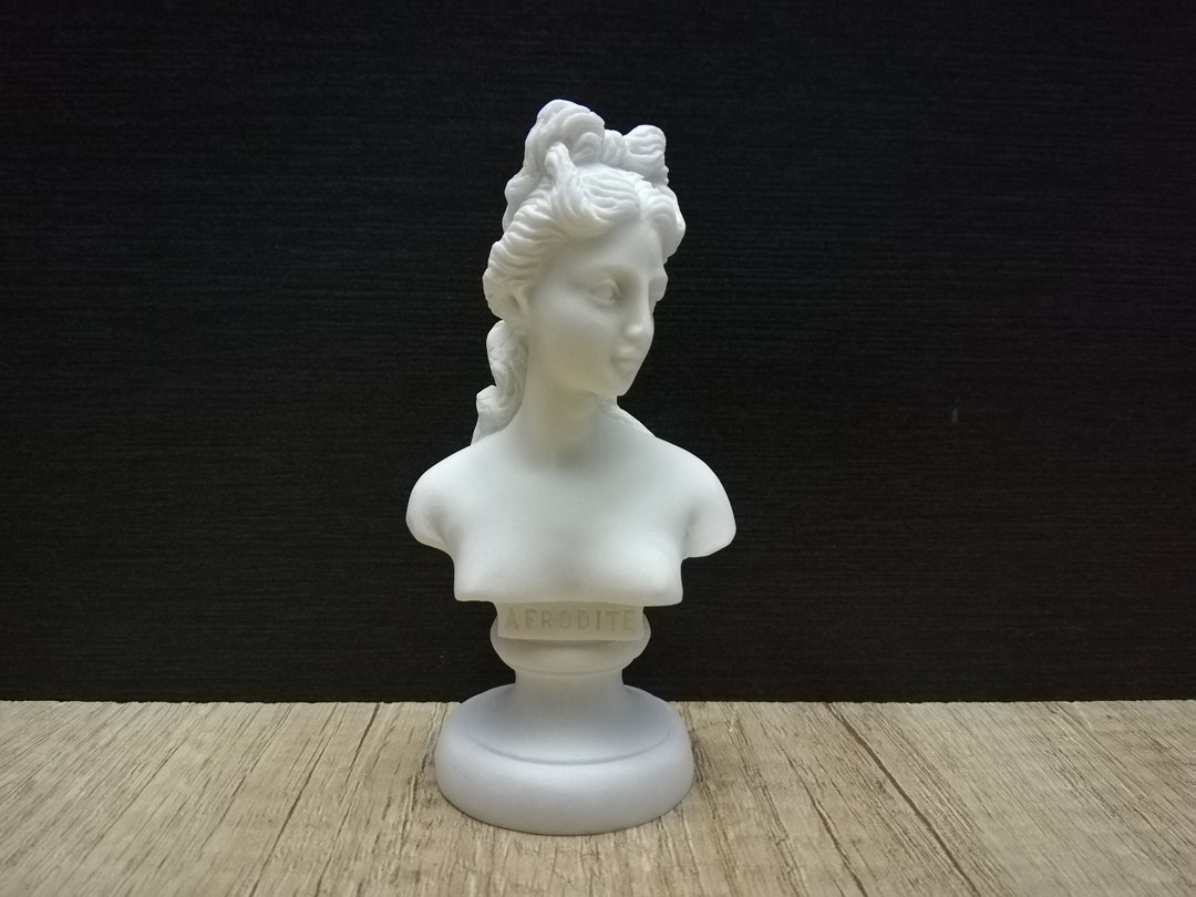 Aphrodite Alabaster Sculpture: Greek Goddess Handmade Statue - Etsy