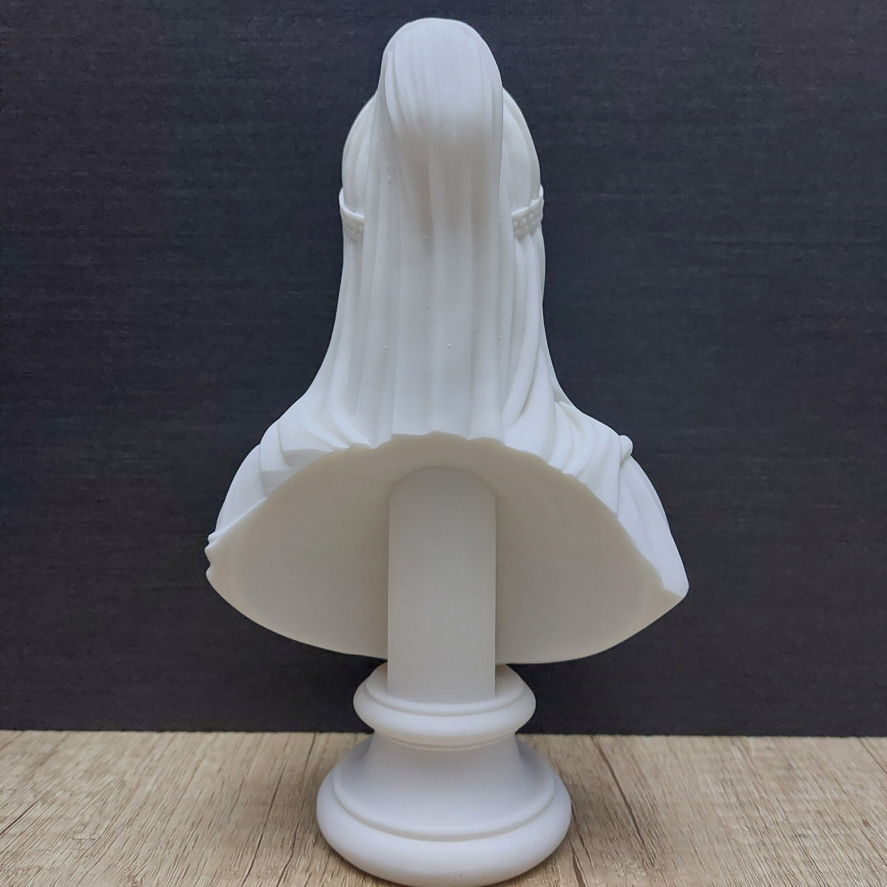 聖母マリア像　40cm ギリシャ彫刻 アラバスター製 アラバスター製の祈る聖母マリア像 42 cm 白 - Etsy 日本