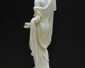 手作りアラバスター製ヘラ彫刻：ギリシャの女神像（26 cm） - Etsy 日本