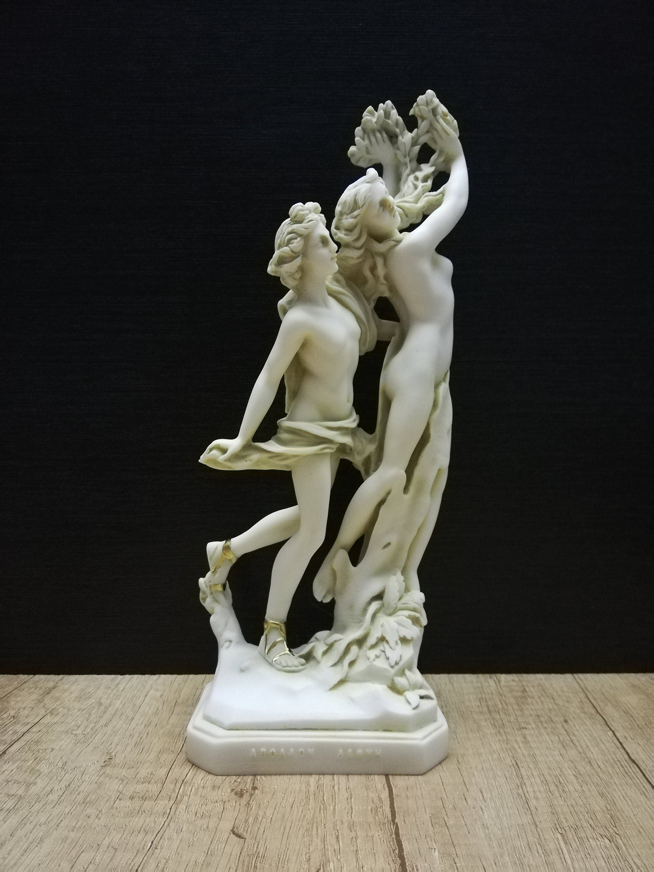 Sculpture ダフネ アポロン ア ル様 アポロとダフネのレプリカ彫刻