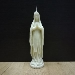 Jungfrau Maria Jesus Mutter Kerze! -Madonna- 22cm-8,66in 100% Sojawachs handgefertigte Statue Kostenloser Versand - kostenlose Tracking-Nummer